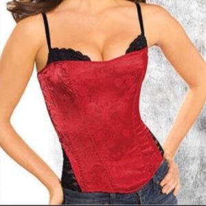 Frederick of Hollywood corset with attached bra